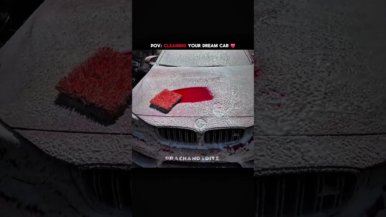 POV: Washing Your Dream Car! 🏎️🫧 Ultimate BMW Foam Wash Reveal