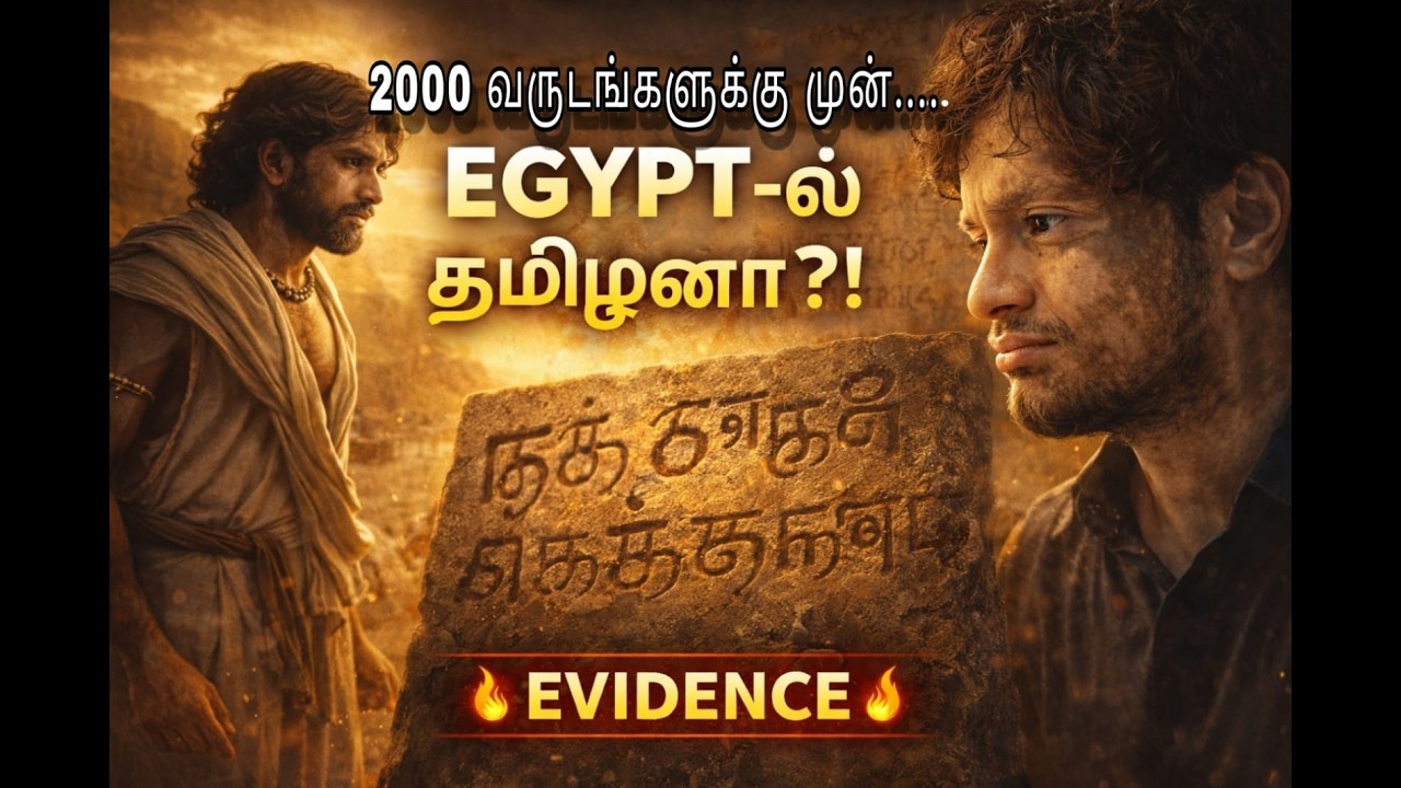 2000 வருடங்களுக்கு முன்… Egypt-ல் தமிழனா? | Tamil-Brahmi Proof