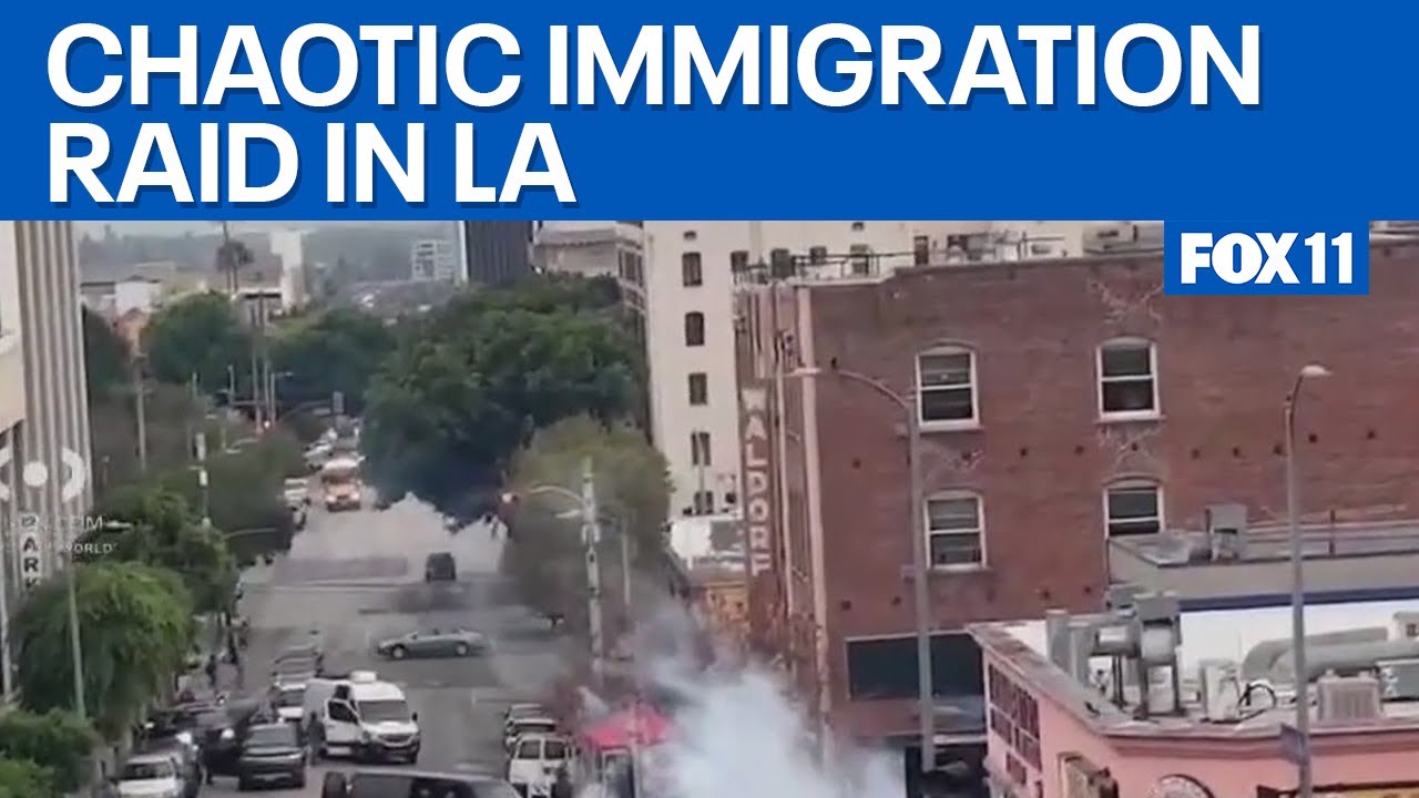 Immigration raid in Westlake  | FOX 11 LA