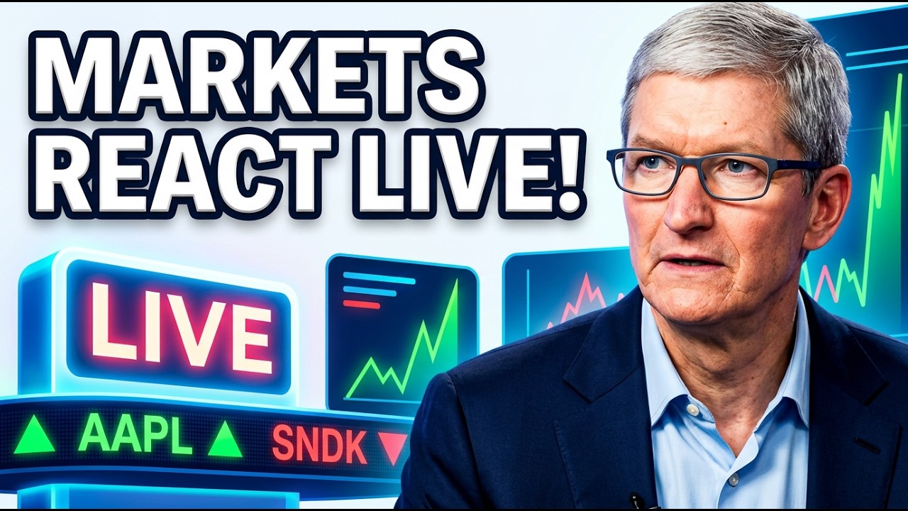 ПРЯМАЯ ТРАНСЛЯЦИЯ: ОТЧЕТ О ПРИБЫЛИ APPLE И SANDISK ЗА 2026 ГОД