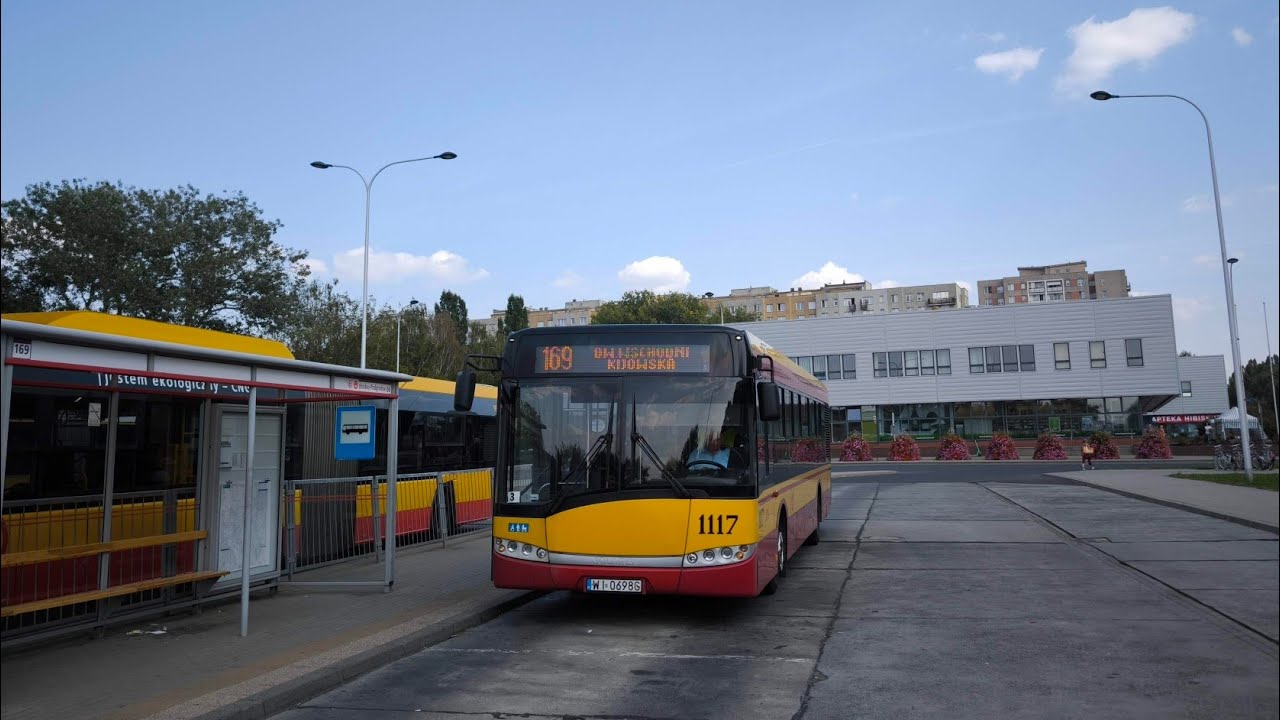 Solaris Urbino 12 III #1117 [🚍169] MZA Warszawa ♪ ZF ♪