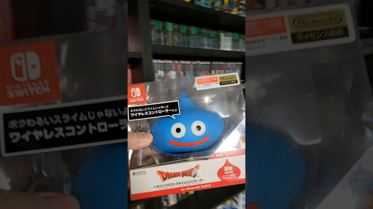DRAGON QUEST SLIME CONTROLLER FOR SWITCH!? #Nintendo #nintendoswitch #switchcontroller #dragonquest