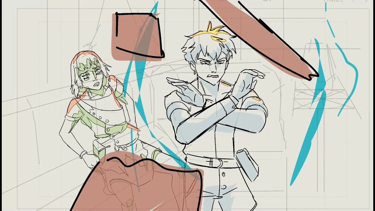Galerians - Animation pencil test tribute