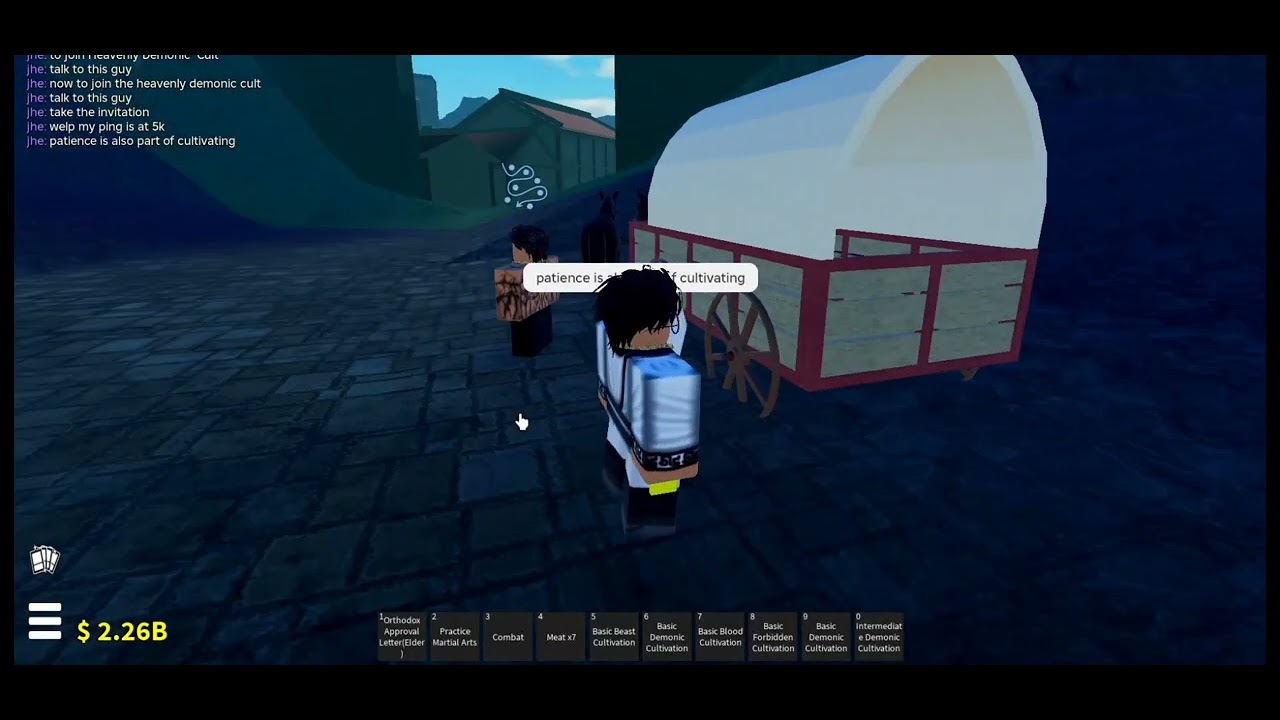 Amazing Cultivation - Tutorial of How to Join a sect.