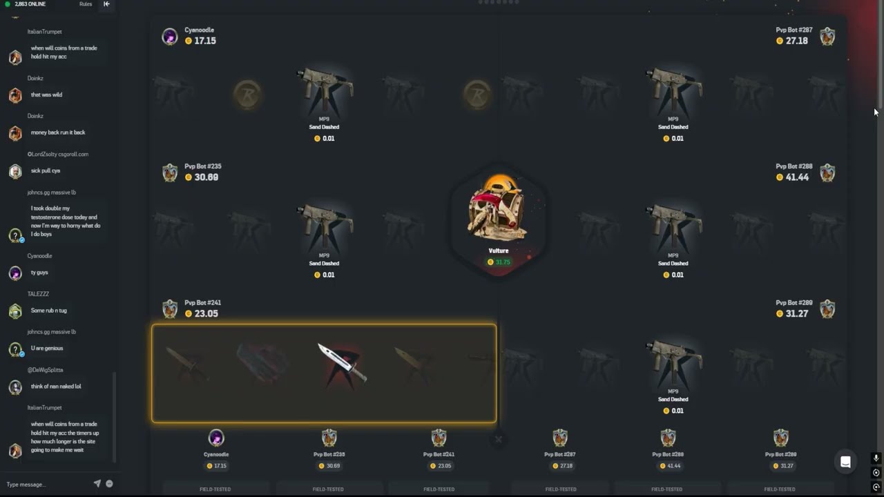 WE HIT THOSE!!!!!! (CSGORoll)