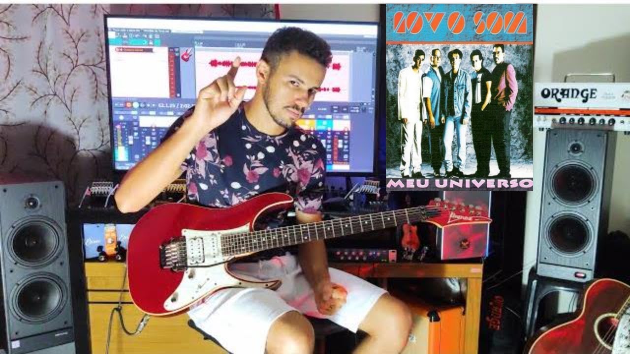 Solo da Música Meu Universo Novo Som Serginho knust  By Dênys Araújo Ibanez RG 550xh Boss GT 100