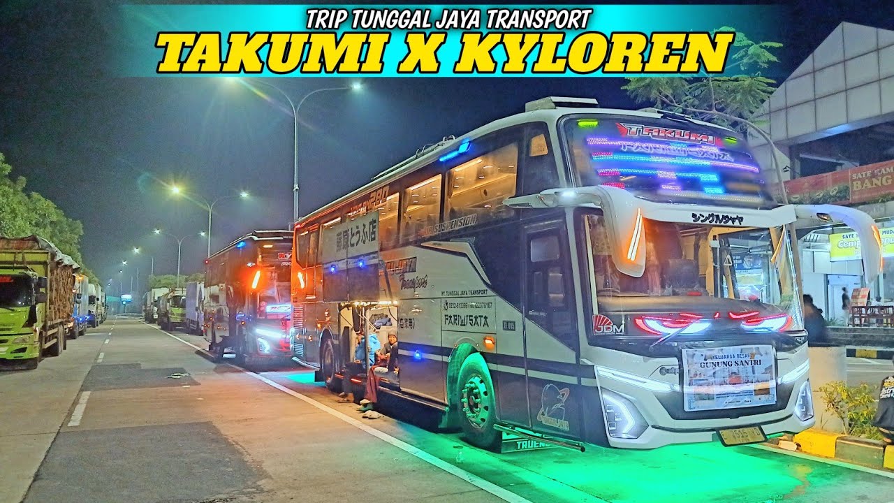 BUTUH SKIL + NYALI !! BUS TUNGGAL JAYA TAKUMI DAN KYLOREN BLUSUKAN MASUK HUTAN
