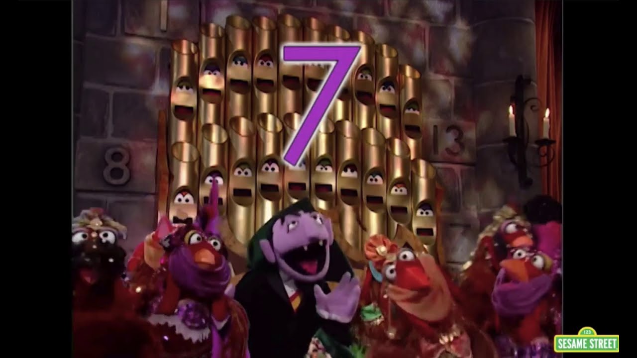 Sesame Street: Count's Number of the Day: 7
