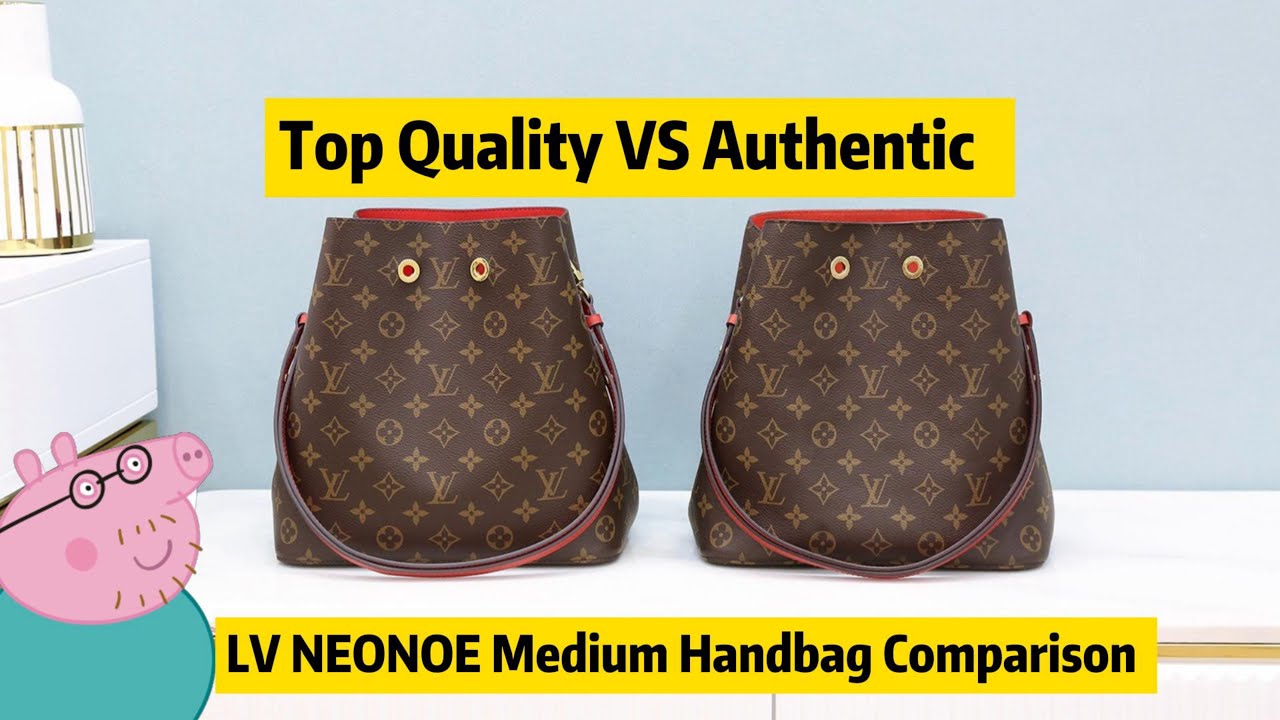 LV M44020 NEONOE bag comparison by Steven top quality VS authentic