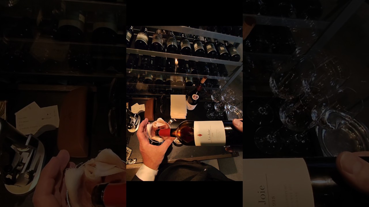 Decanting and Filtering $750 1998 Verite La Joie #fyp #pov #asmr #trending #viral #explore #food