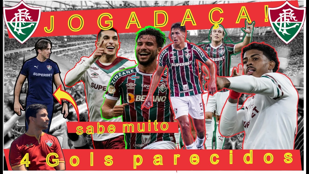 🧠🇭🇺 Não Foi Sorte! 4 Jogos, 4 Gols e a Mesma Jogada Trabalhada do Fluminense