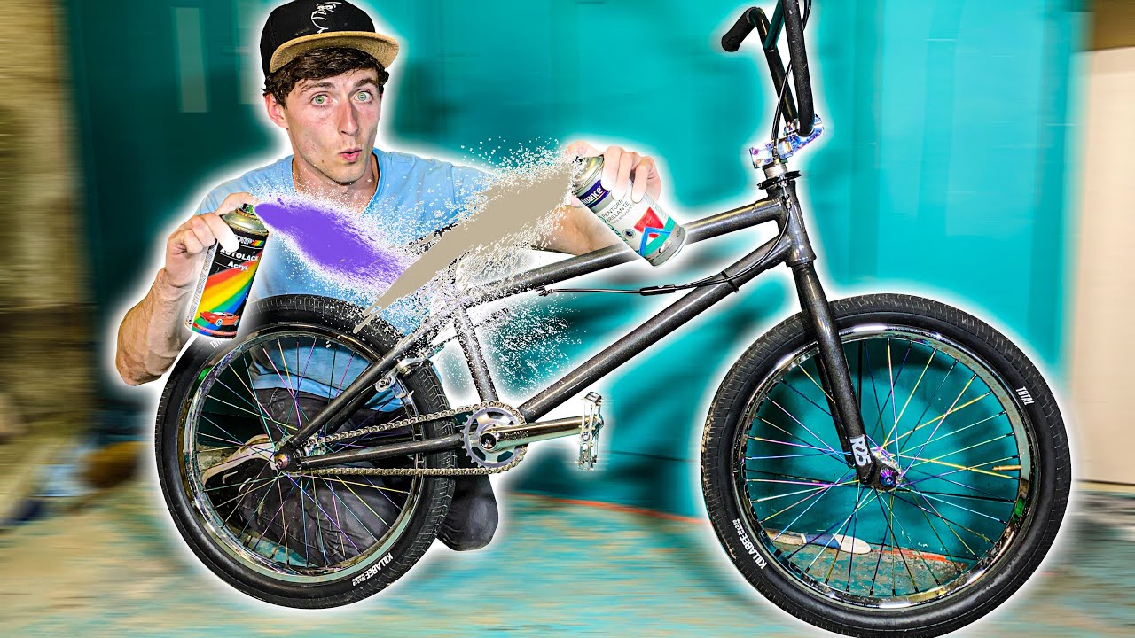 UNE PEINTURE JAMAIS VU SUR UN VÉLO !