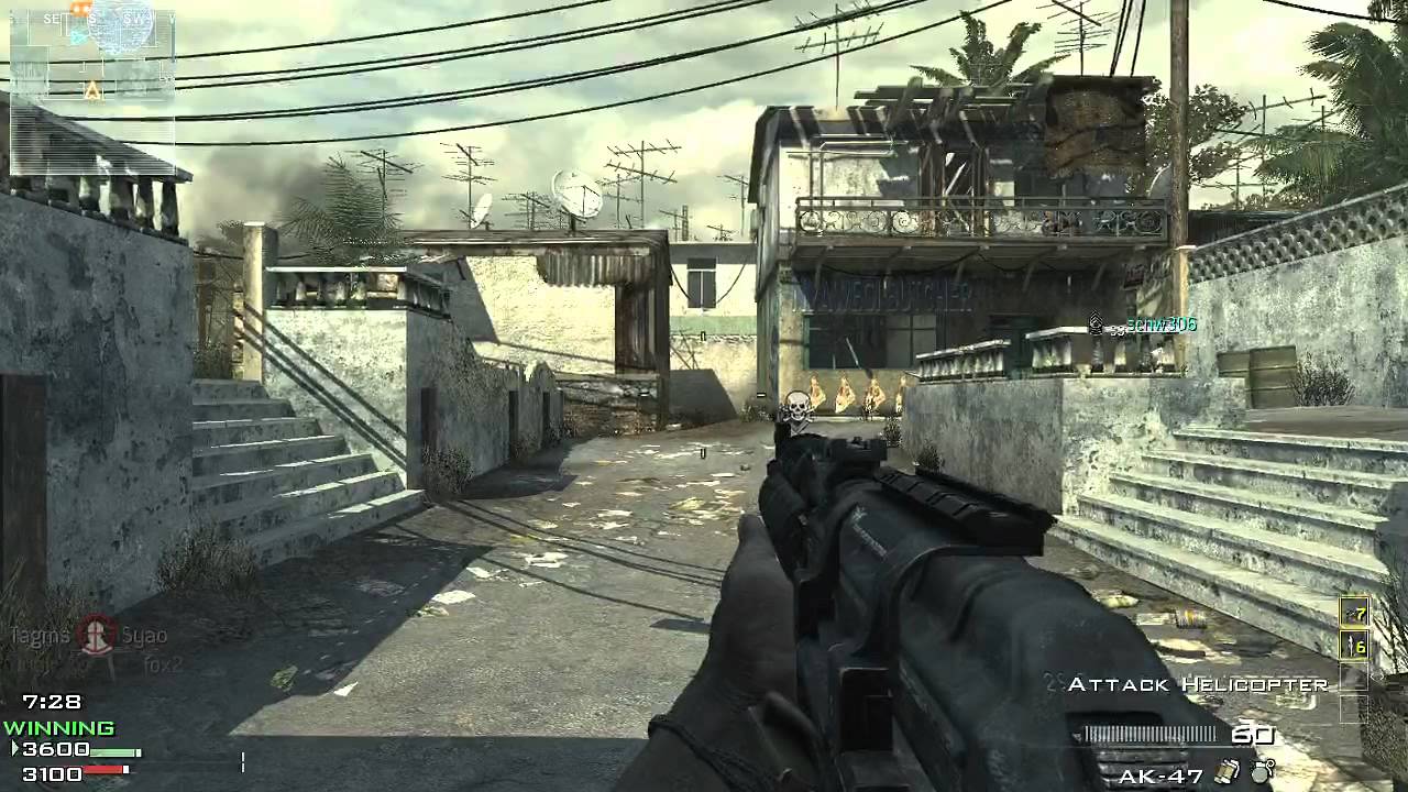 【COD:MW3】Assault rifle -AK-47 play-