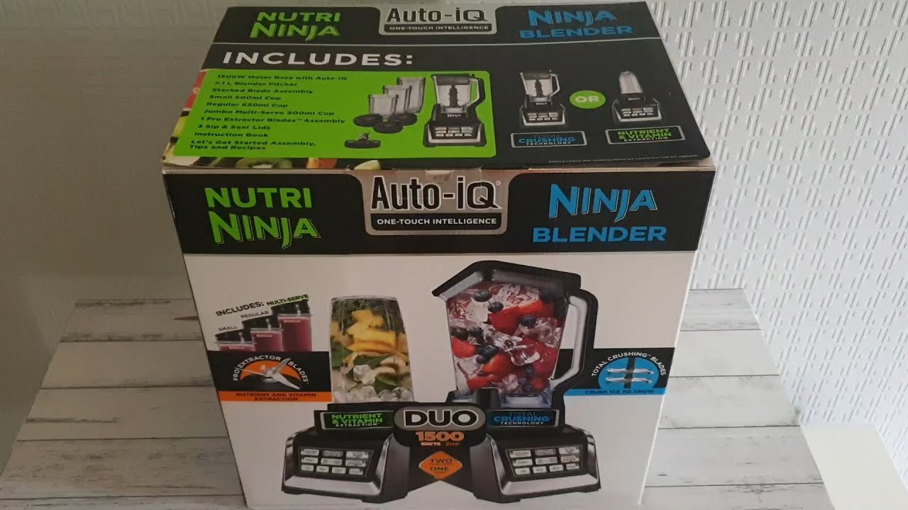 Ninja Blender Auto IQ Unboxing