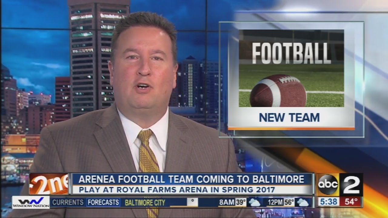 Baltimore getting an arena football league