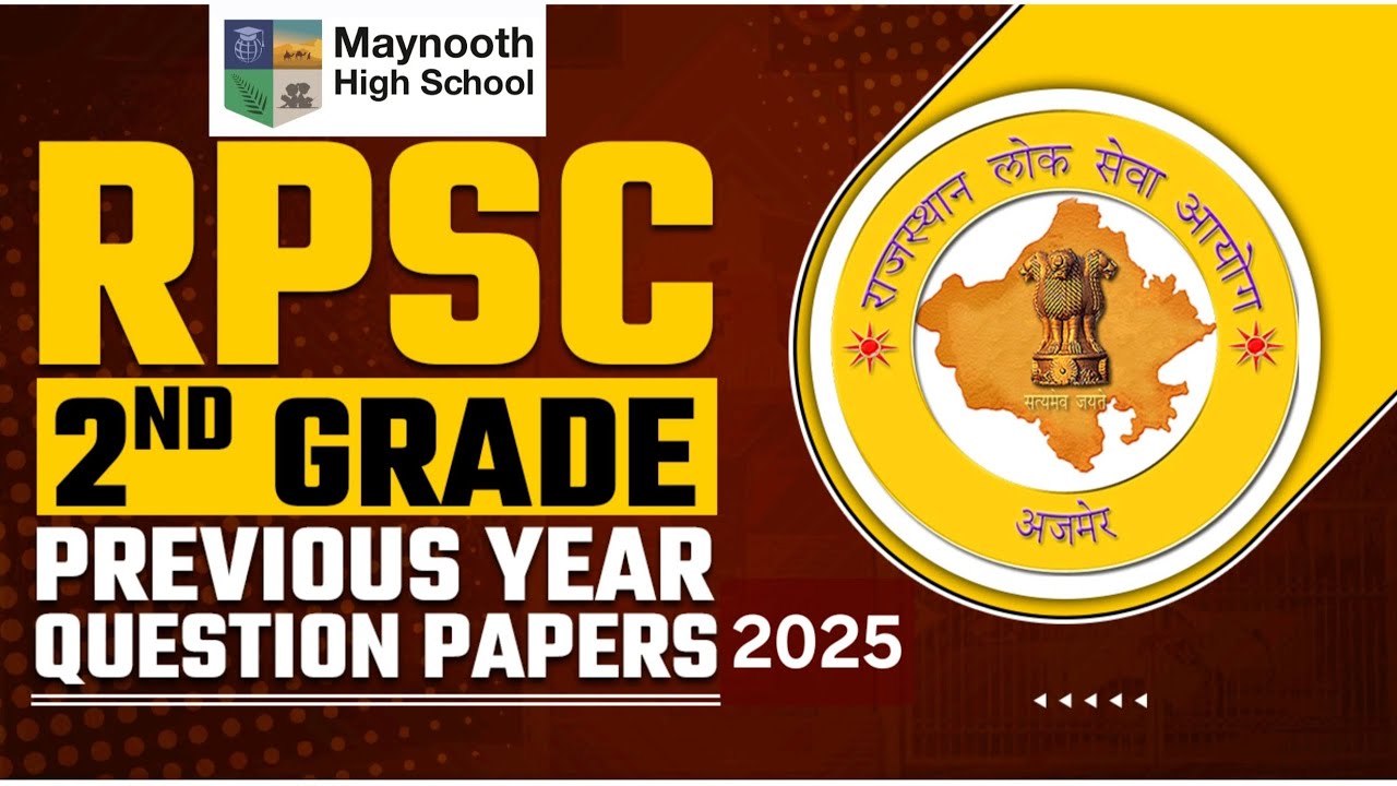 RPSC 2nd Grade Maths Paper Solution 2025 | Full Paper Analysis & Answer Key | Part - 1 #rpsc2ndgrade