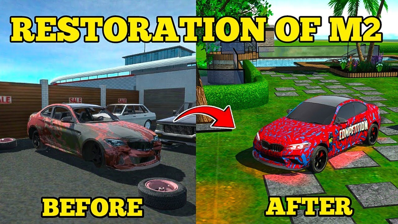 Restoration Of Abandoned BMW M2 | Car Simulator 2 | New Update 