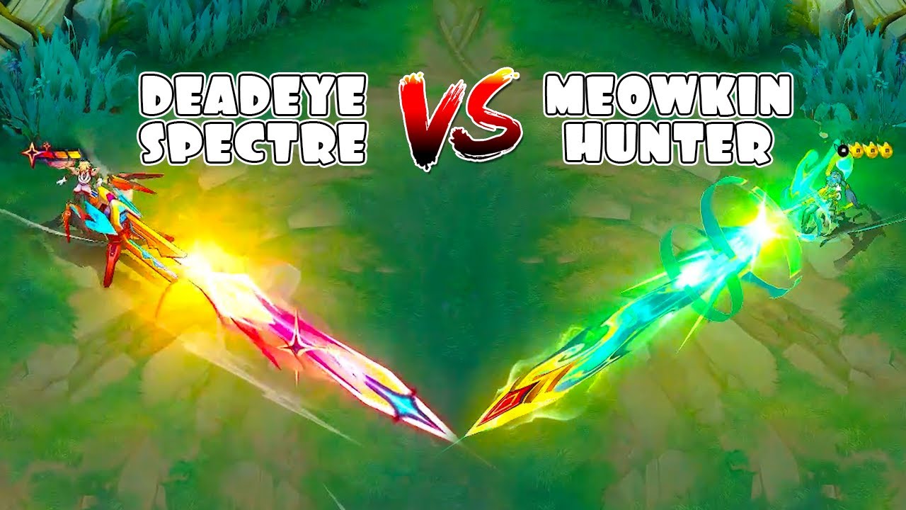 Lesley Meowkin Hunter kontra Deadeye Spectre | Por&oacute;wnanie sk&oacute;rek Mystic Meow kontra The Aspirants