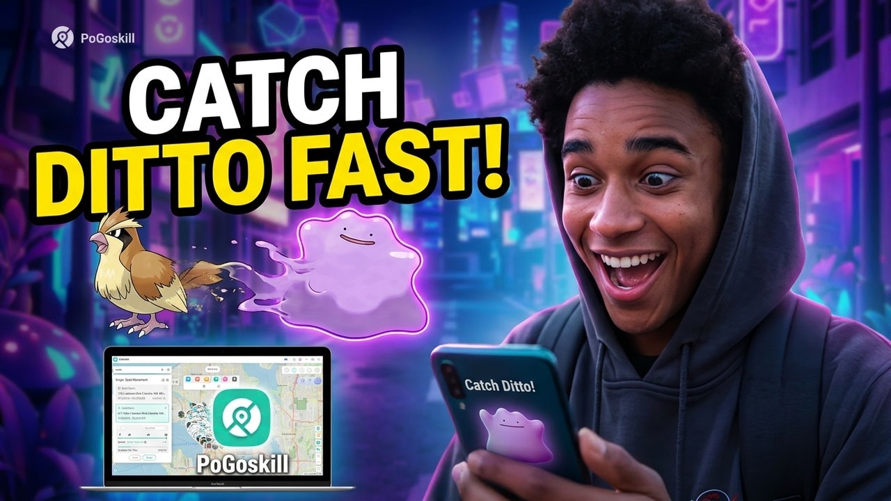 How to Catch Pokémon Ditto FAST in Pokémon GO (Event Guide & Disguises!)
