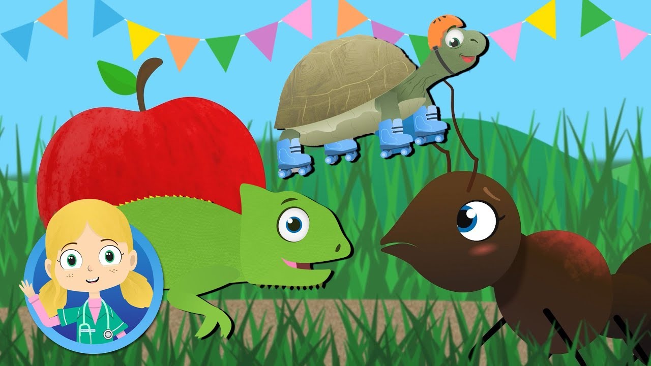 Alice the Ant, tortoise, the chameleon | Doctor Poppy’s Pet Rescue | Animal Cartoons for Children