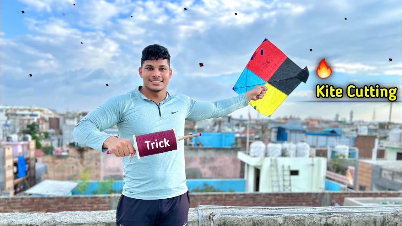 Trick With Kite Cutting | Kite Fighting | Kite Flying