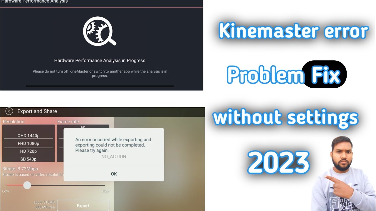 Kinemaster Video Export Problem Solve 2023 |an error occurred while exporting  kinemaster Fixed 100%