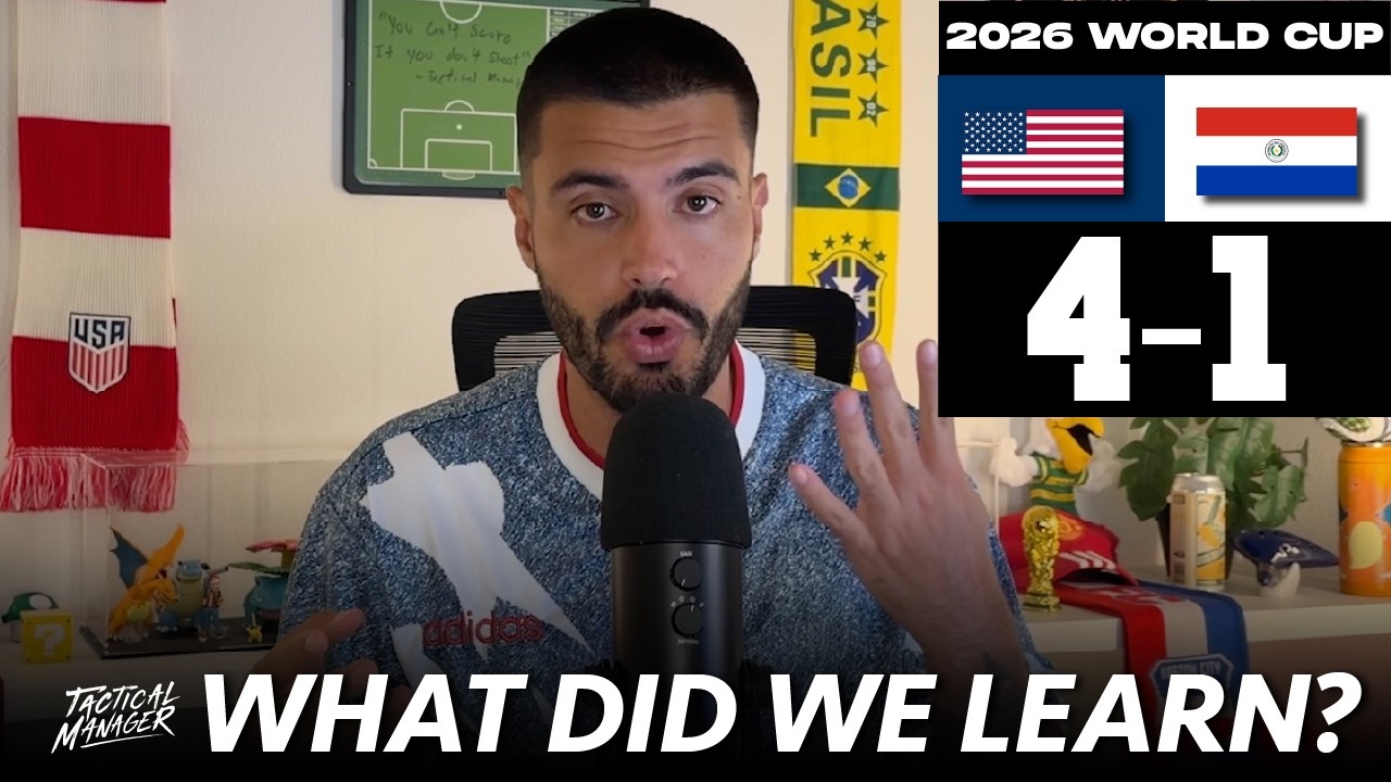 USA 4-1 Paraguay | The USMNT LIGHTS UP Paraguay in World Cup debut | What did we learn?