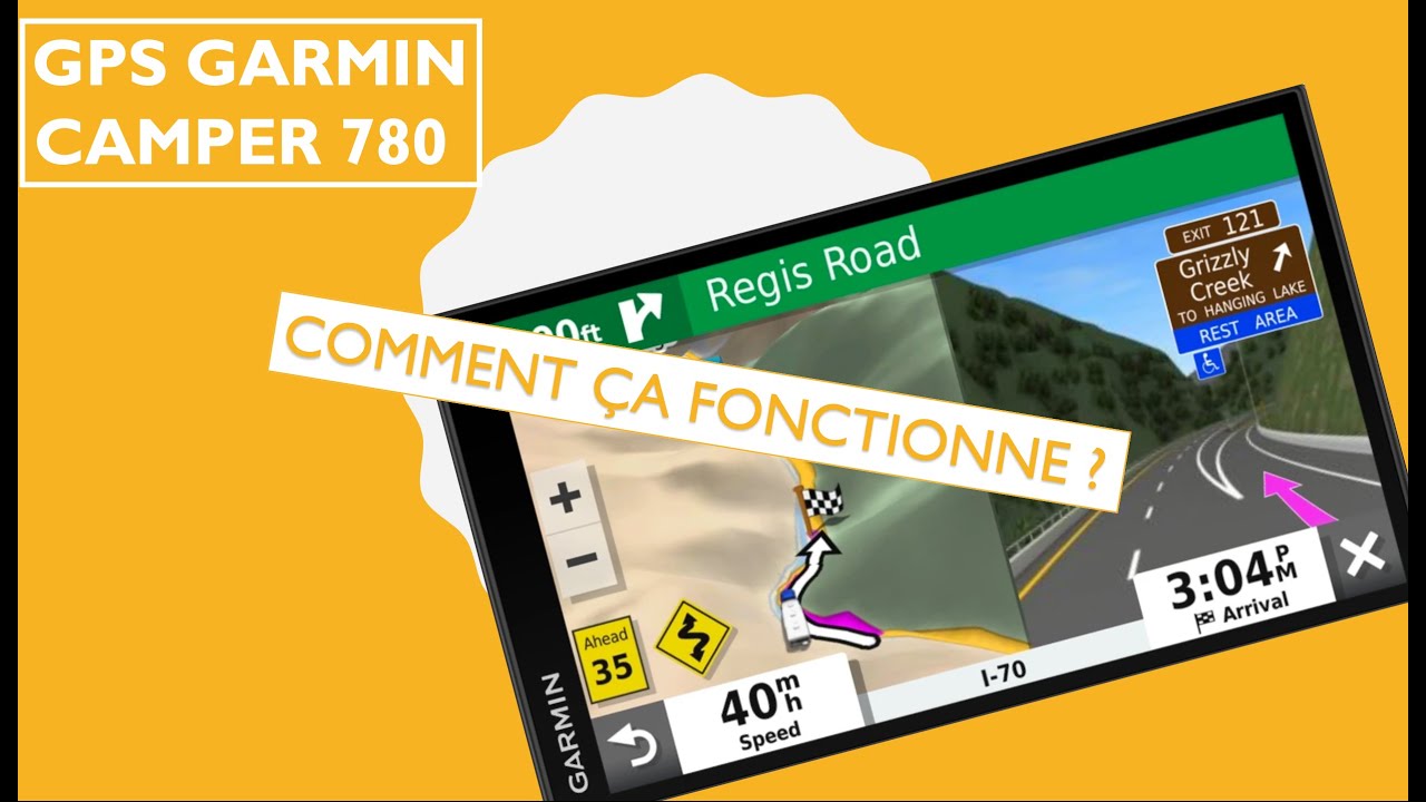 📍LE NOUVEAU GPS GARMIN CAMPER 780