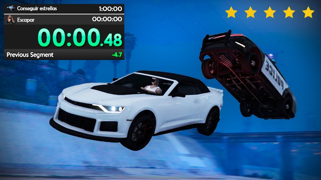 SPEEDRUNEMOS a la POLICIA⏱️ [GTAHUB]