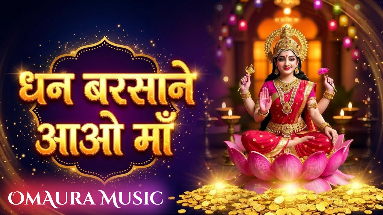 Dhan Barsane Aao Maa | Laxmi Bhajan | (Official Video) | OmAura Music