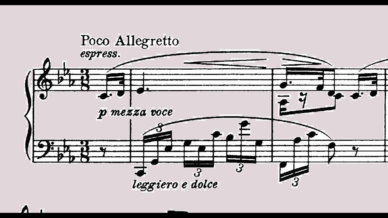 Brahms: Poco allegretto from Symphony No. 3 (piano version) - Riccardo Caramella, piano