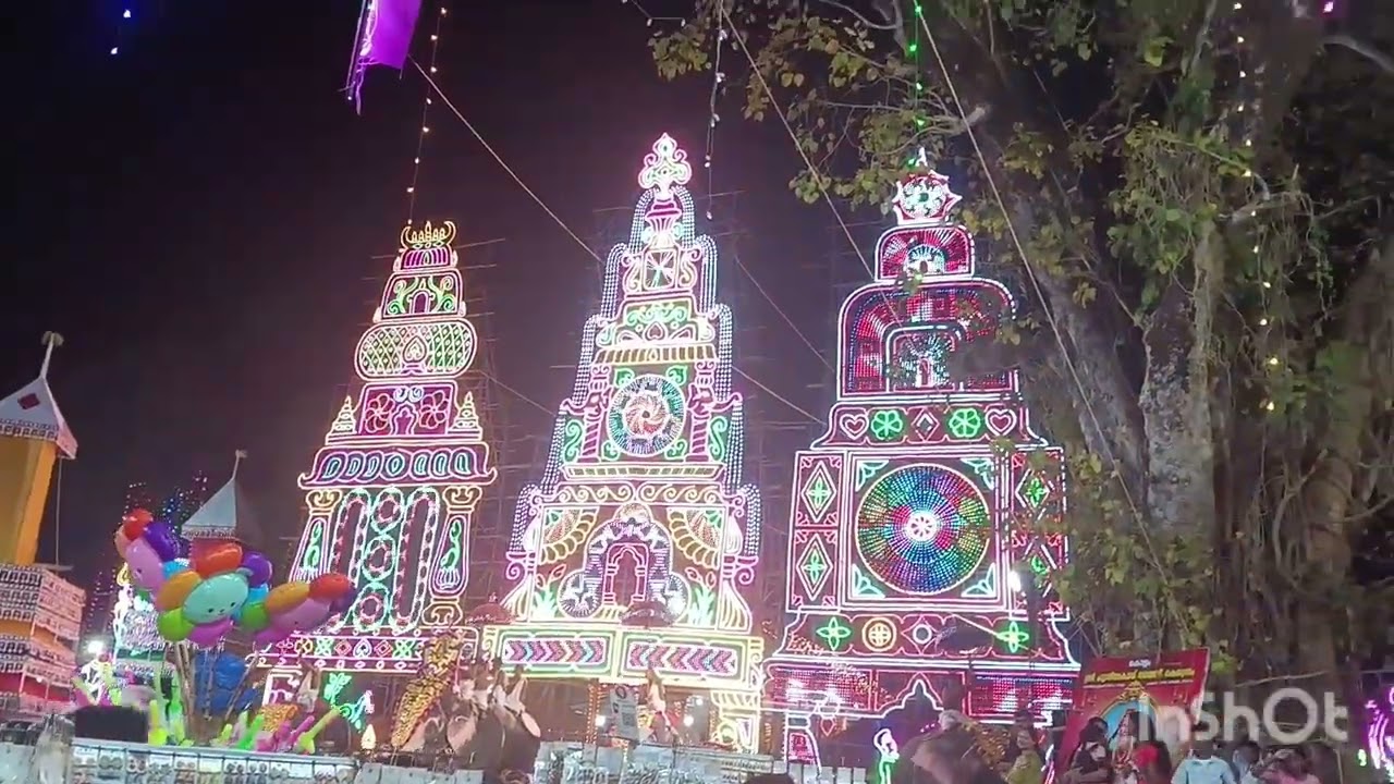 Dharma sastha Temple fest at kollam Sakthikulangara 