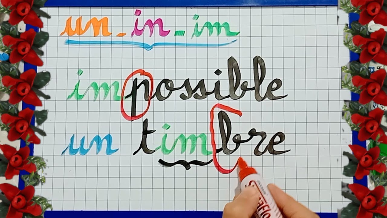 الرس42:تعرف على الأصوت un-in-im/تعلم اللغة الفرنسية بأبسط طريقة للمبتدئين/prononciation des sons