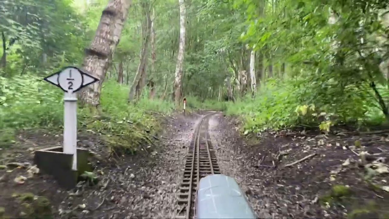 Going round the track at York model engineers #Yorkmodelengineers #train #railway #class20 ￼￼