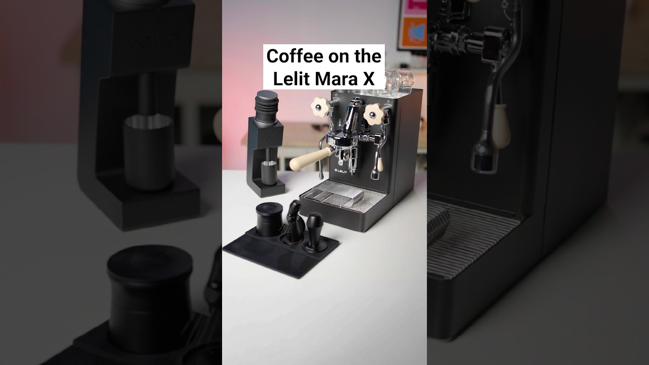Making a Latte on the Lelit Mara X Espresso Machine