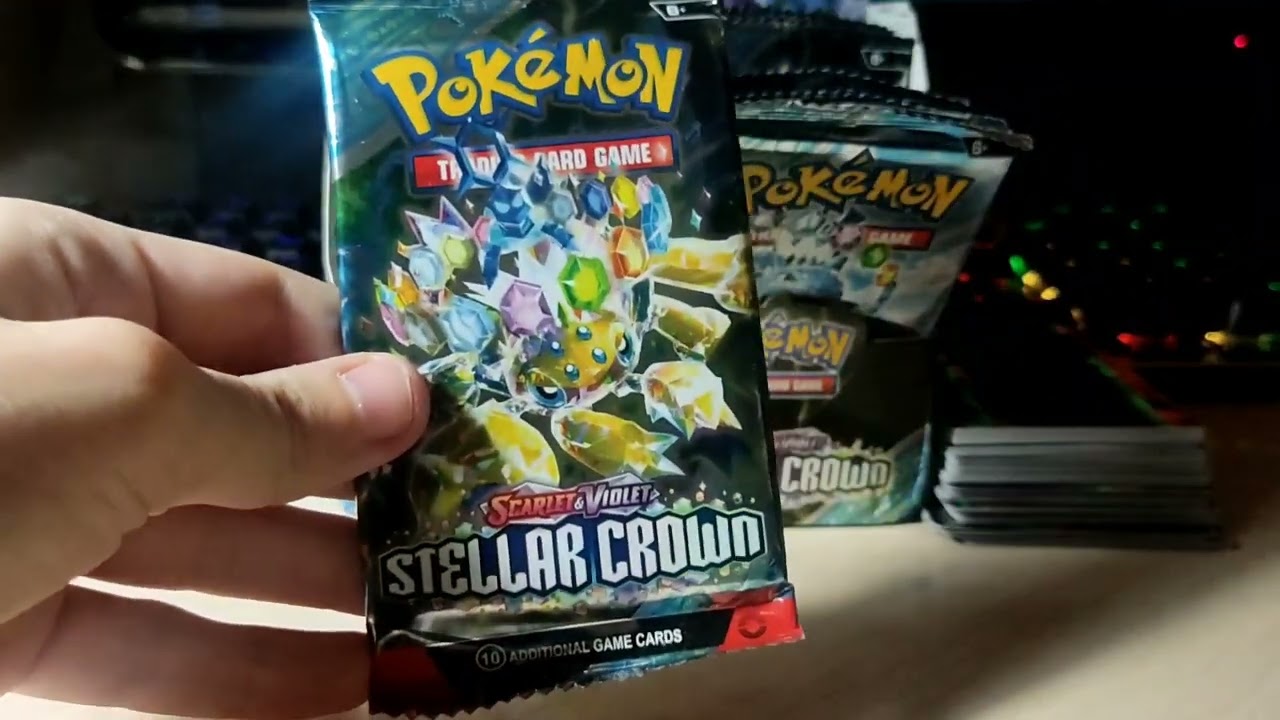 Открываю коробку с картами Pokémon | Stellar Crown #2