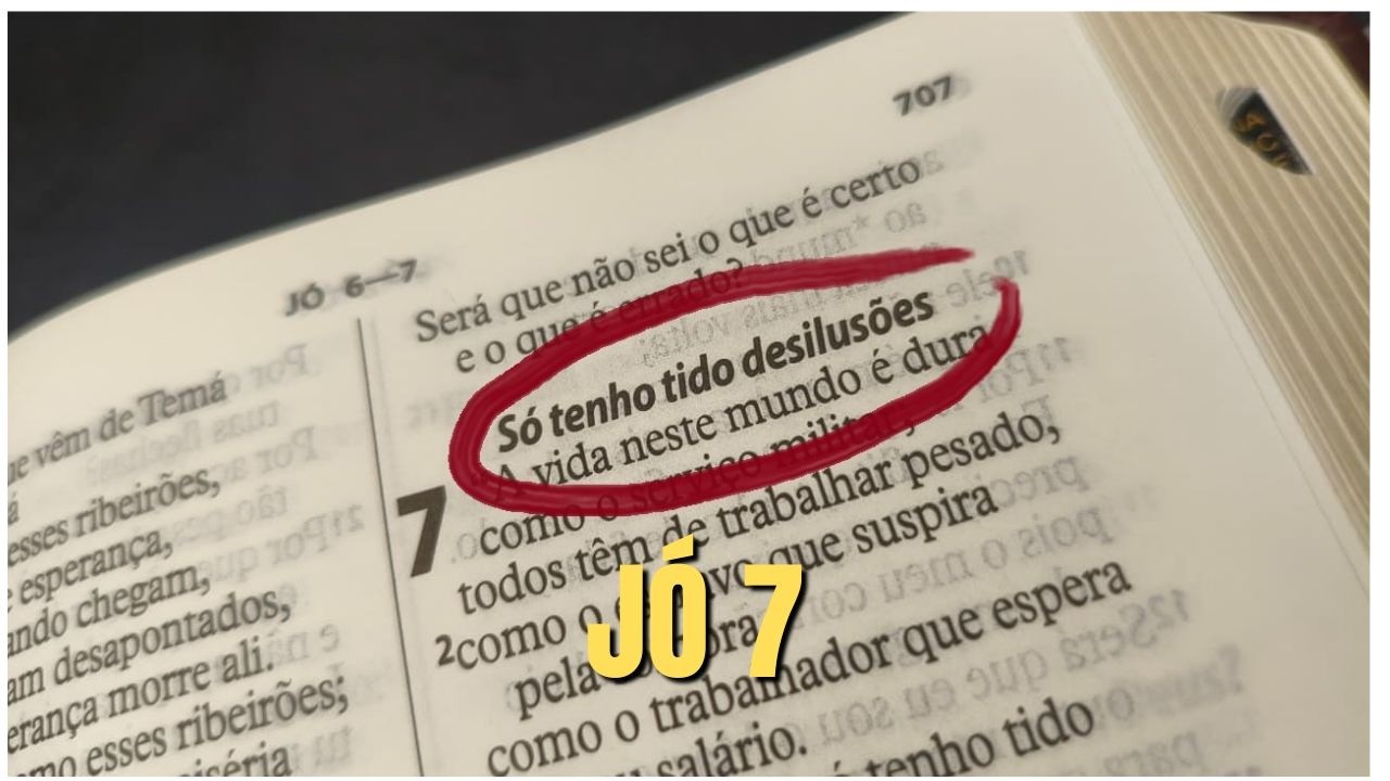 Quando o Sofrimento Parece Infinito – Jó 7