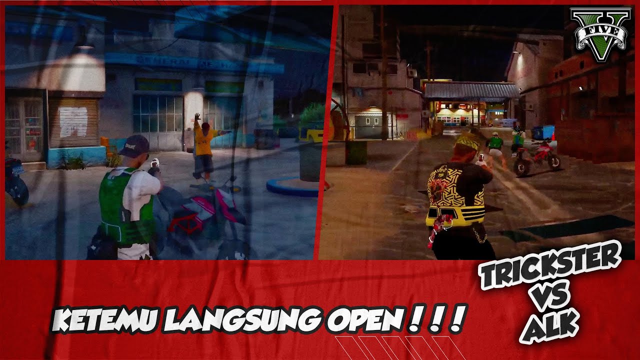 ALK MENEMBAK KETUA DAN ANGGOTA TRICKSTER #hopefully #trickster #alk