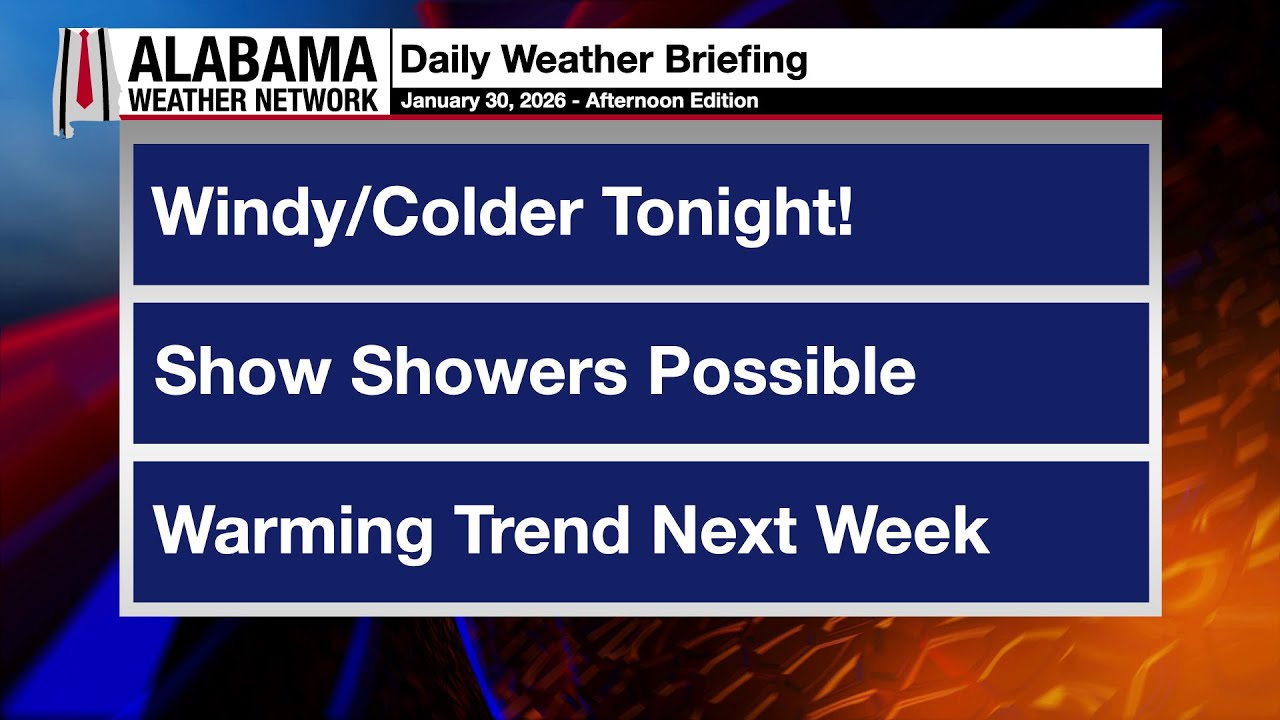 James Spann's Afternoon Briefing - Friday 1.30.26