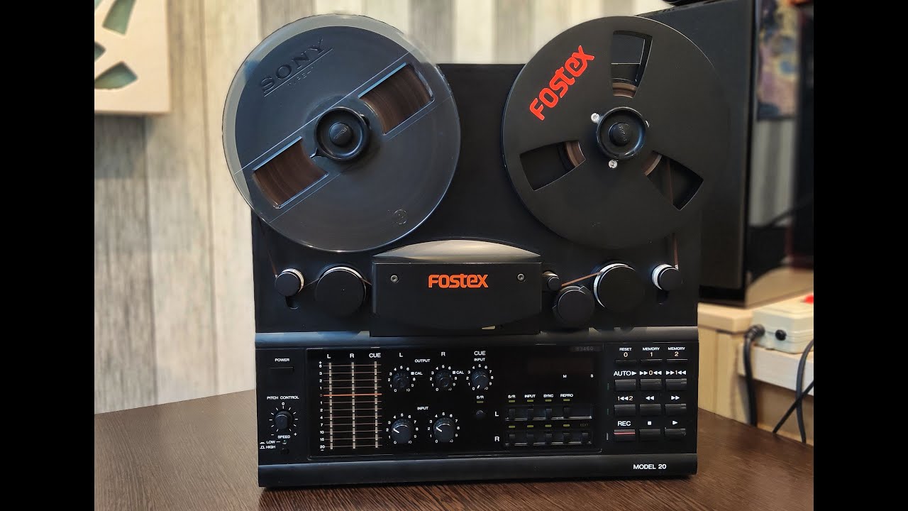 Выбор катушечного магнитофона. Краткий обзор Fostex Model 20.
