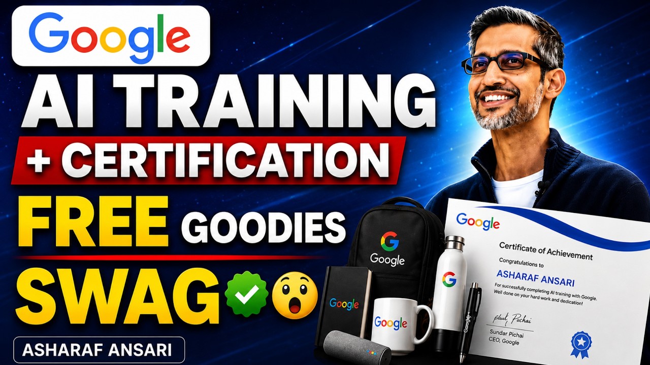 Google FREE AI Course 🔥 | FREE Certificates & Cash Rewards, Gifts 🎁 | Limited Time