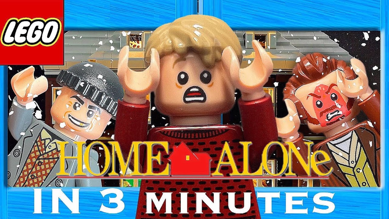 HOME ALONE in LEGO [Lego Stopmotion Animation Parody]