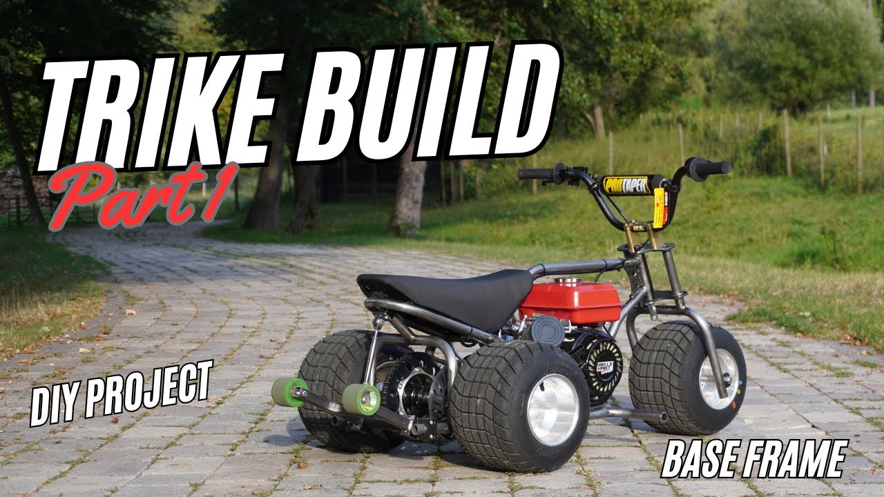 Trike build - part1 - how to build a threewheeler - DIY Project - build your own