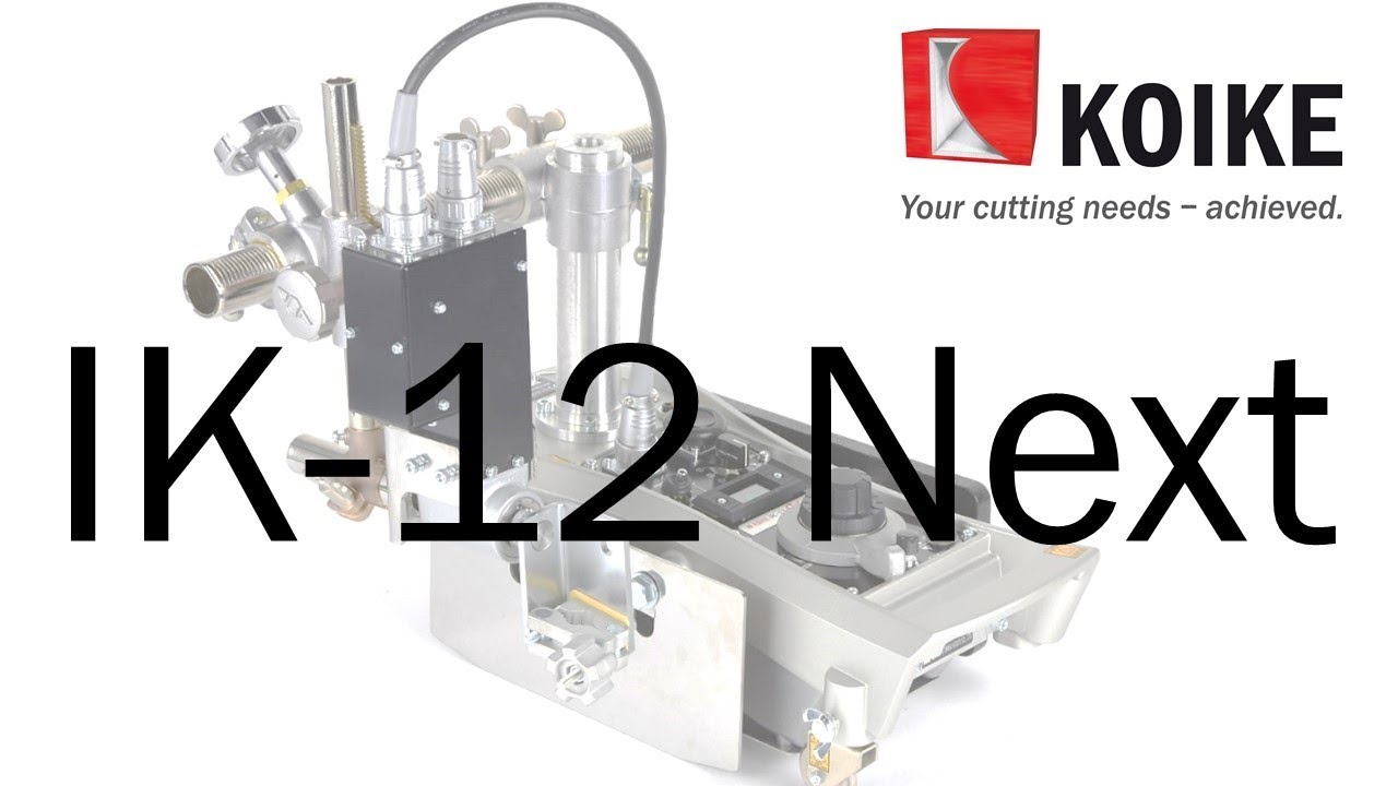 IK-12 Next Plasma, Autogen und Schweiss F&uuml;hrungswagen (Deutsch)