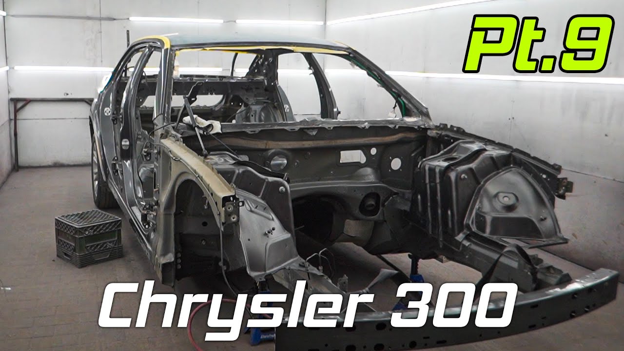 Chrysler 300 Engine Swap (Part 9) Painting | Flagship Motors