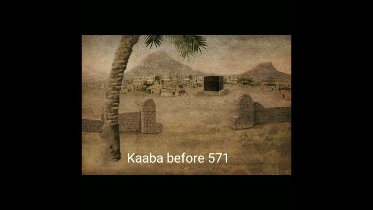 Evolution of kabba from 571 to 2021.