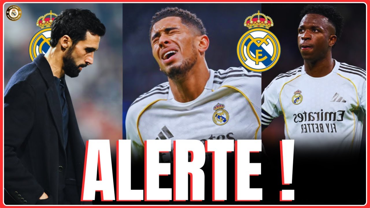 BELLINGHAM SORT BLESSÉ, PREMIER VERDICT TRÈS INQUIÉTANT ? VINICIUS OUT… LE REAL AU BORD DU CHAOS ?