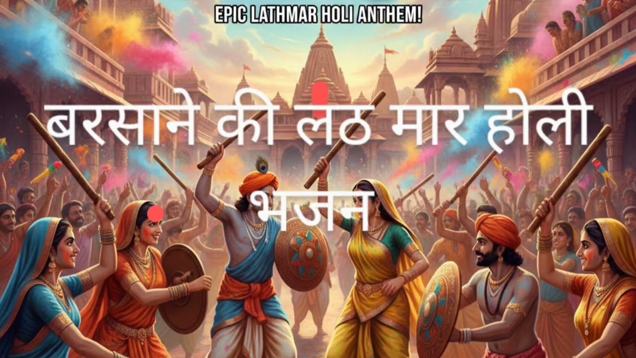 Holi Special: बरसाने की लठमार होली | Barsane Ki Lathmar Holi Bhajan 2026Best New Krishna Song