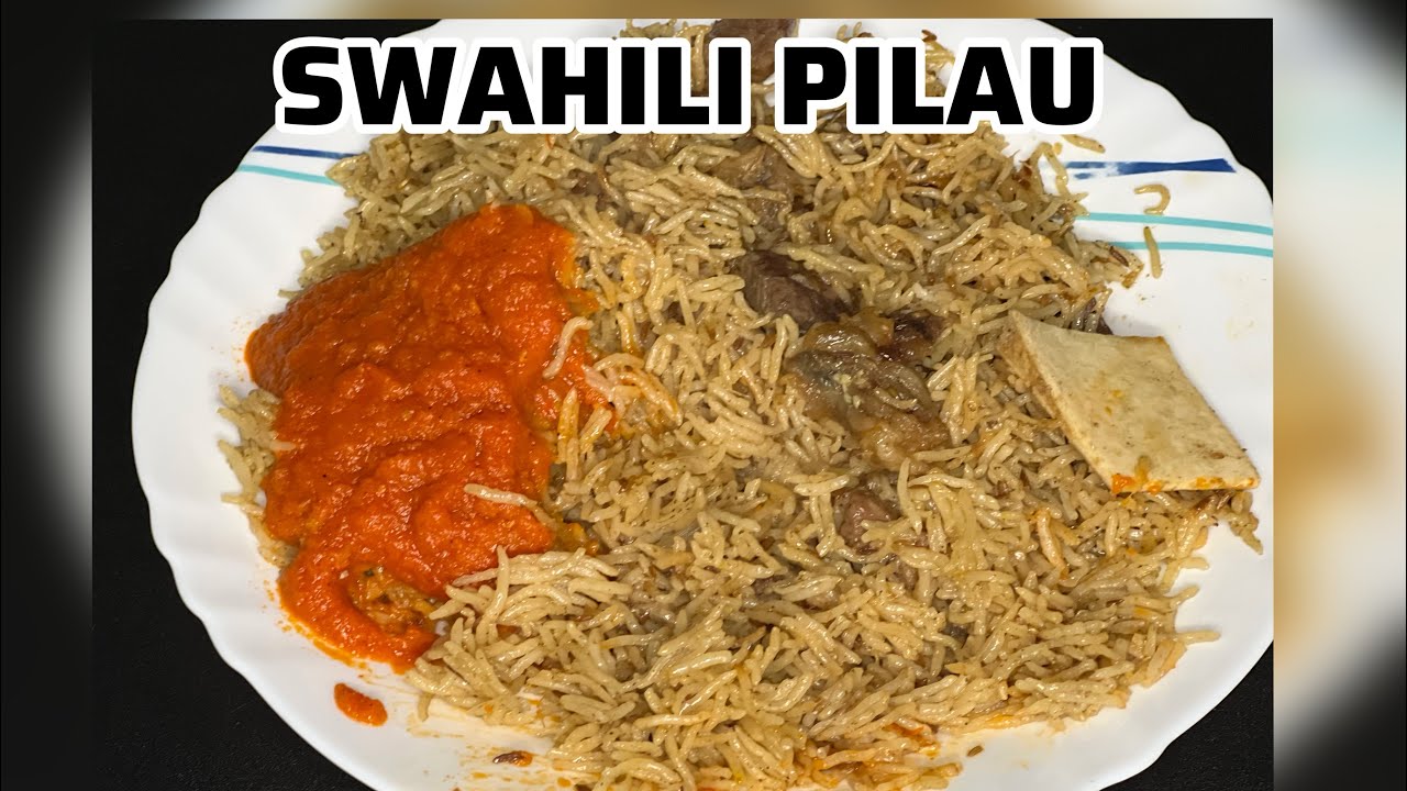 HOW TO COOK SWAHILI BEEF PILAU USING A PRESSURE COOCKER //PILIPILI YA KUKAANGA RECIPE