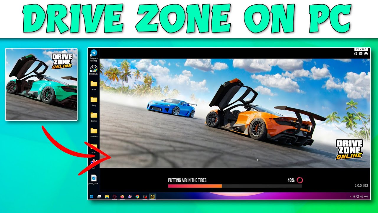 Как играть в Drive Zone на ПК